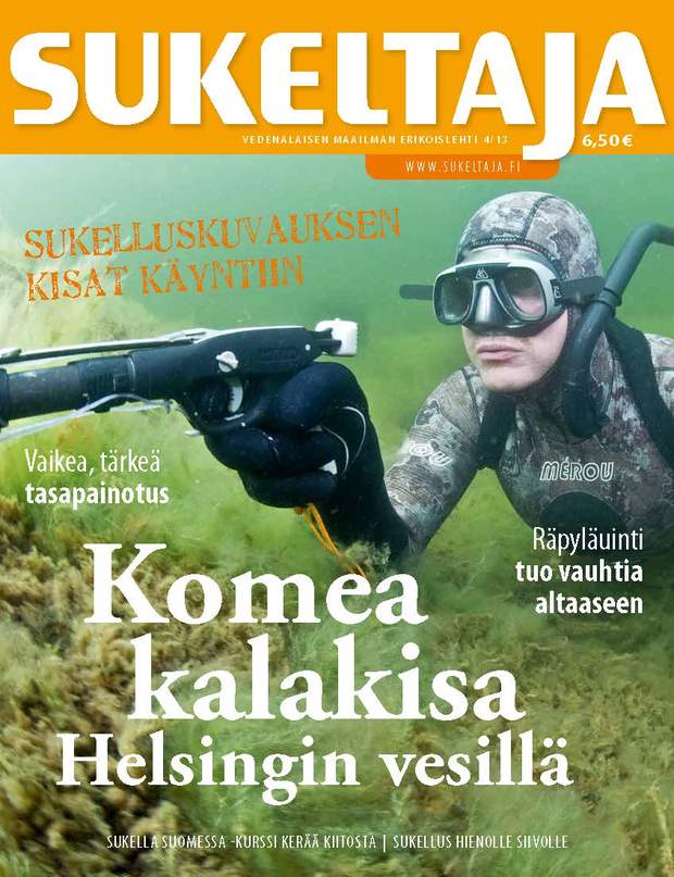 Sukeltaja 4/13 kansi